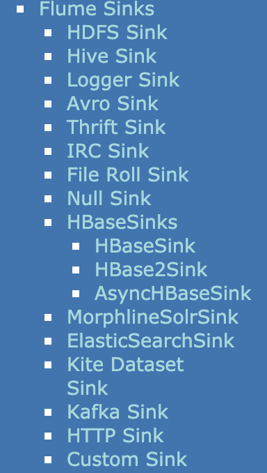 sink类型